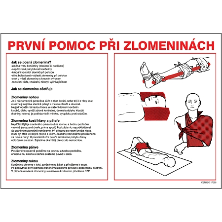 Značka První pomoc při zlomeninách